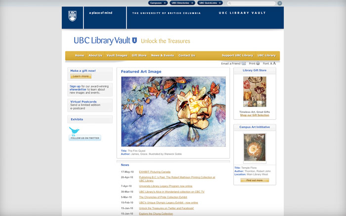 UBC Library Vault